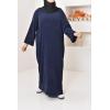 Oversize-Abaya aus Kordelzug Houda