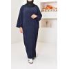 Oversize-Abaya aus Kordelzug Houda