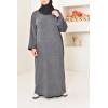 Abaya velours cotelé oversize Houda