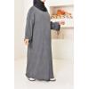 Oversize-Abaya aus Kordelzug Houda