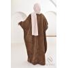 Cardigan papillon Umm Shahid Marron