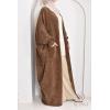 Cardigan papillon Umm Shahid Marron