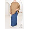 Nessima long corduroy tunic