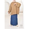 Nessima long corduroy tunic