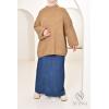 Nessima long corduroy tunic