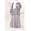 Nessima long corduroy tunic