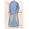 Nessima long corduroy tunic