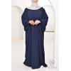 Abaya manches bouffantes Dounia