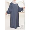 Abaya manches bouffantes Dounia