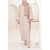 Oversize-Abaya aus Kordelzug Houda