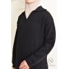 Robe longue pull maille tissée Polo