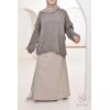 Nessima long corduroy tunic