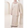 Long tunic and skirt set