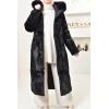 Reversible parka with fur SNOWY