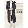 Reversible parka with fur SNOWY