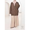 Veste tailleur oversize Paris Marron