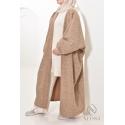 Oversize-Schmetterlingsmantel Saphora Camel