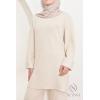 Beige Comfy knit set for women