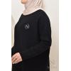 Women's woven knit set Urban Cocoon Black