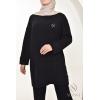 Women's Comfy knit set Black