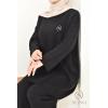 Damen-Set aus Strick Comfy Schwarz