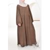 Umm Khadijâa Flared abaya with puffed sleeves