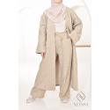 Thara long cardigan + pants set