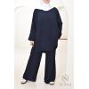 Ensemble pantalon Velvet Dream Bleu marine