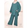 Velvet Dream Pantsuit Green