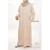 Robe longue en velours UMM AICHA