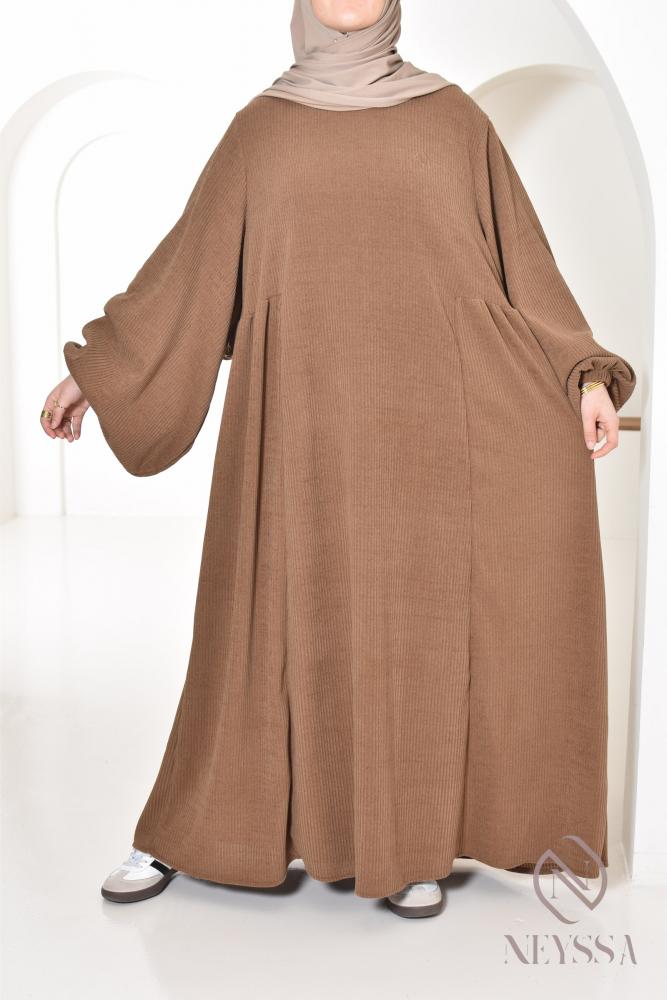 Abaya aus Cord MIRSADA