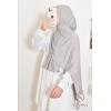 Hijab Jersey premium Einfassung Fériel wavy