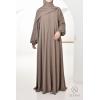 Abaya Dubai Umbrella Samâar Taupe