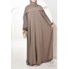 Abaya Dubai Umbrella Samâar Taupe