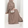 Abaya Dubai Umbrella Samâar Taupe