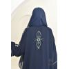 Abaya Dubai Blue Night Neyssa Shop