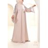 Abaya Dubai JAWAARA Beige Neyssa-Shop