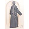 Midnight blue butterfly abaya Dubaï