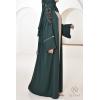 Abaya Dubaï JAWAARA Bottle green