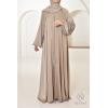 Abaya Dubaï strass Djita Nude