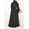 Abaya Dubai rhinestone Reem Black