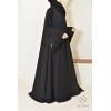 Abaya Dubai rhinestone Reem Black