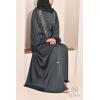 Abaya Dubaï kimono green Neyssa Shop