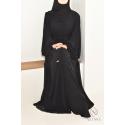 Abaya Dubai NAWANE Total black