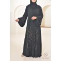 Abaya Dubai NAWANE Graugrün