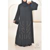 Abaya Dubai NAWANE Graugrün