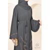 Abaya Dubai NAWANE Graugrün