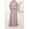 Abaya Dubai ausgestellt JUMEYRA Dark Nude