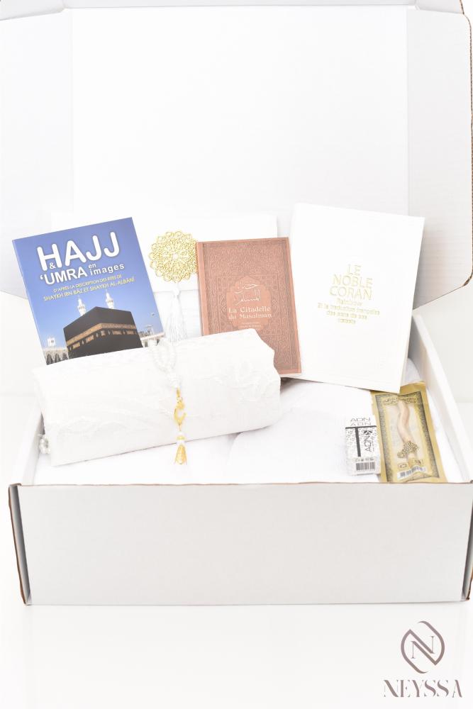 Box Homme hajj ou Omra DAWUD Blanc