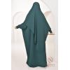 Jazz silk abaya khimar set SAMARA